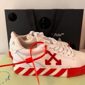 OFF WHITE RED SHOES